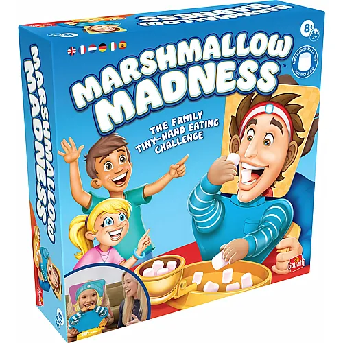 Goliath Marshmallow Madness, d/f/i ab 8 Jahren, ab 2 Spielern,