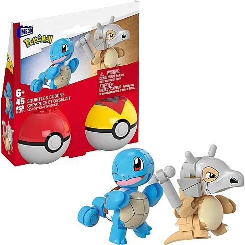 Mega Construx Pok�mon Pok�ball SchiggyTragasso - 45 Teile