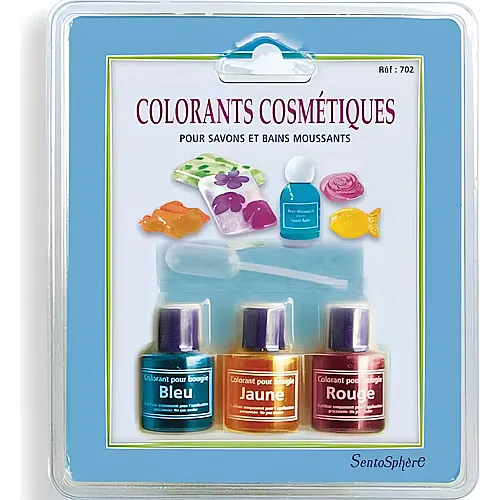 Sentosphere Colorants Cosmetiques Blau Rot gelb - Mehrsprachig
