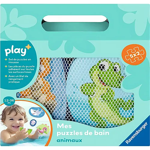 Mes puzzles de bain: animaux FR