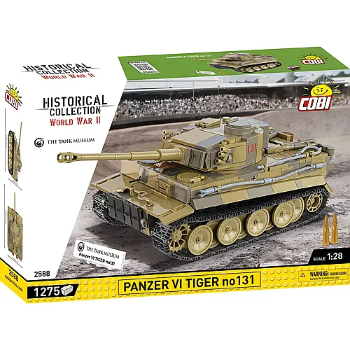 COBI Historical Collection Panzer VI Tiger I no 131 The Tank Museum 2588