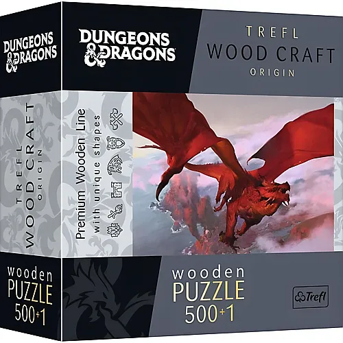 Trefl Puzzle Wood Craft Dungeons & Dragons - 500 Teile