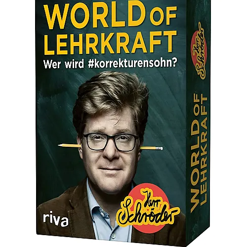 Riva World of Lehrkraft - Das Kartenspiel Wer wird #korrekturensohn?