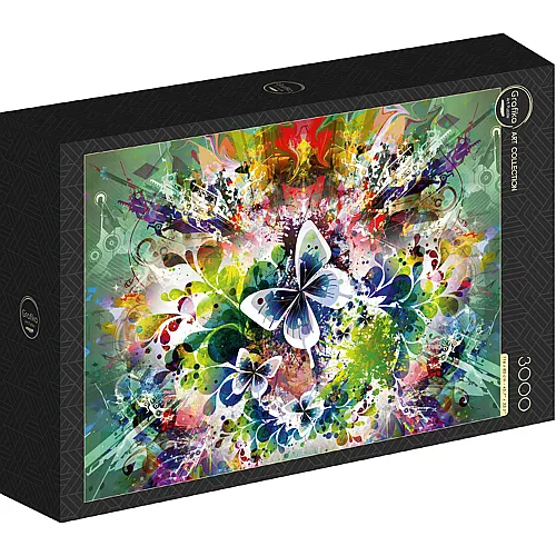Grafika Puzzle Spring Flowers and Butterflies (3000Teile)