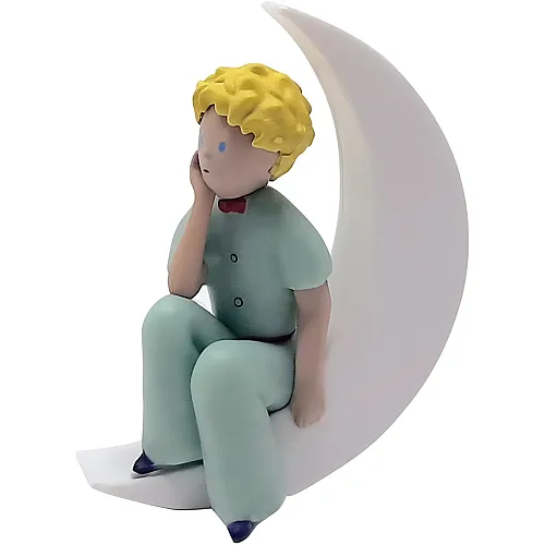 Plastoy Der kleine Prinz sitzt auf dem Mond