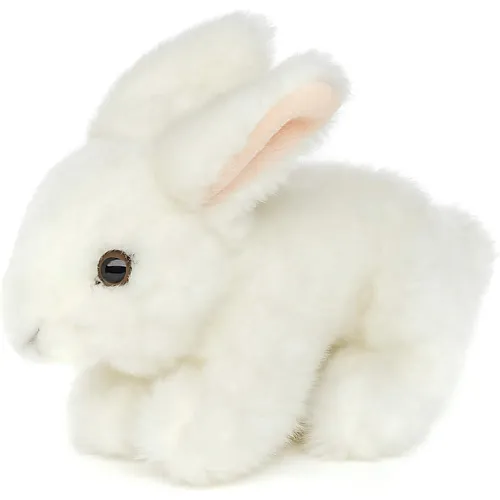 Unitoys Hase liegend Weiss - 18 cm