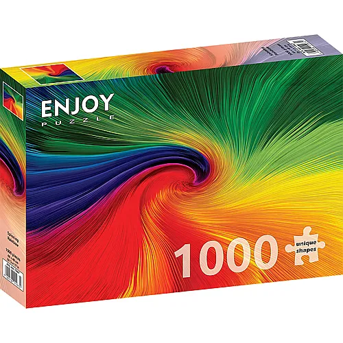 Enjoy Puzzle Spinning Rainbow - 1000 Teile