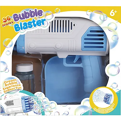Sombo Seifenblasen Pistole blau