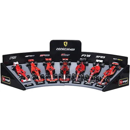 F1 7er-Set Displaykurve Ferrari