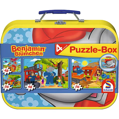 Schmidt Benjamin Blmchen Puzzlebox (2x26/2x48)