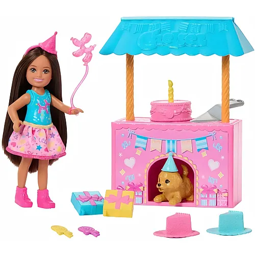 Barbie Familie & Freunde Chelsea �berraschungs-Geburtstagsparty Spielset