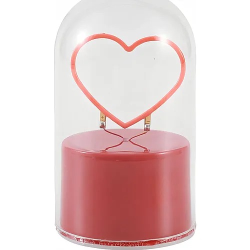 i-total Kuppellampe Heart 7 x 12cm