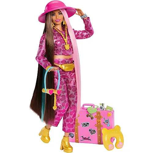Barbie Extra Fly Safari Puppe mit Safarihut