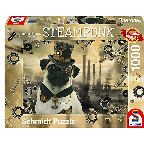 Schmidt Puzzle Steampunk Hund (1000Teile)