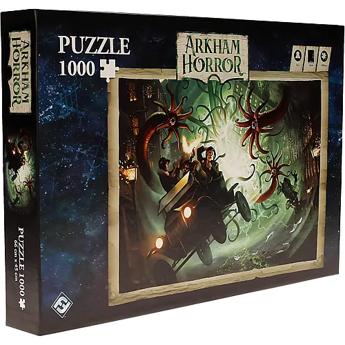 Fantasy Flight Games SD Toys, Arkham Horror Puzzle, 1.000 Teile, Format: 45 x 66 cm, Ab 14+ Jahren, Sprachneutral