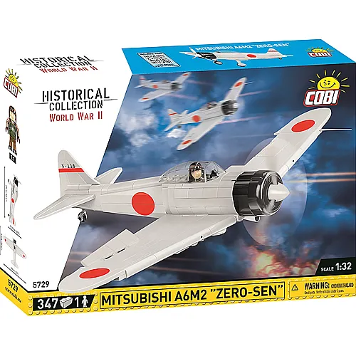 COBI Historical Collection Mitsubishi A6M2 Zero-Sen 5729