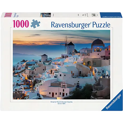 Ravensburger Puzzle Abend �ber Santorini - 1000 Teile