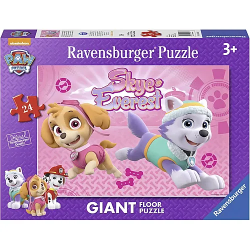 Giant Floor Little Charmers Skye & Everest - 24 Teile