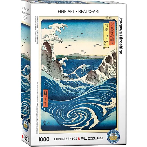 Eurographics Puzzle Utagawa Hiroshige - Naruto-Strudel (1000Teile)