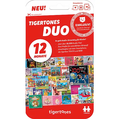 DUO Ticket 12 Monate Swiss-Edition