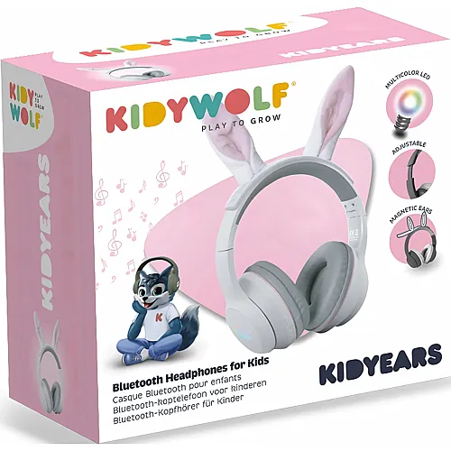 Kidywolf Kopfh�rer Bluetooth mit Hasenohren