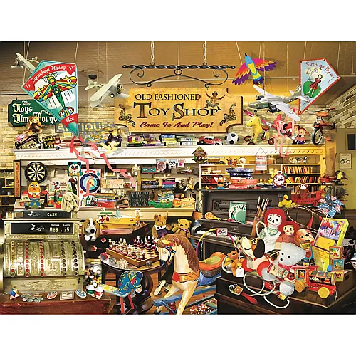SunsOut Puzzle Lori Schory An Old Fashioned Toy Shop (1000Teile)