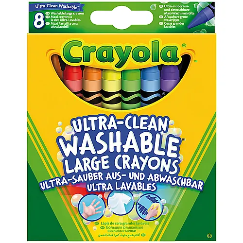 Crayola Auswaschbare Wachsmalstifte (8Teile)