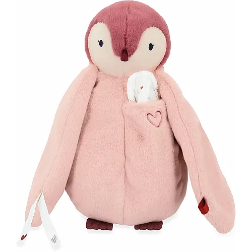 K�ssender Pinguin rosa 20cm