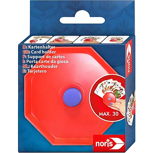 Spielkartenhalter aus Kunststoff