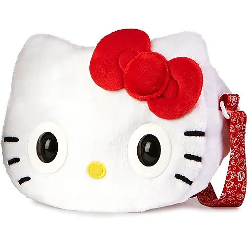 Spin Master Purse Pets, Sanrio Hello Kitty and Friends, Hello Kitty, interaktive Stofftier-Handtasche mit �ber 30 Ger�uschen und Reaktionen, Kinderspielzeug f�r M�dchen