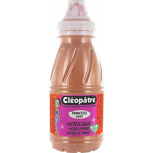 Cleopatre Princess Merit - Acrylfarbe 250ml Metallic-kupfer