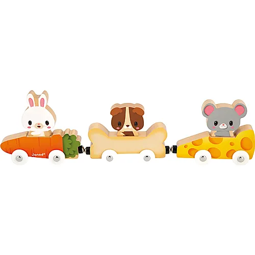 Janod Magnetische Haustiere Bauernhof