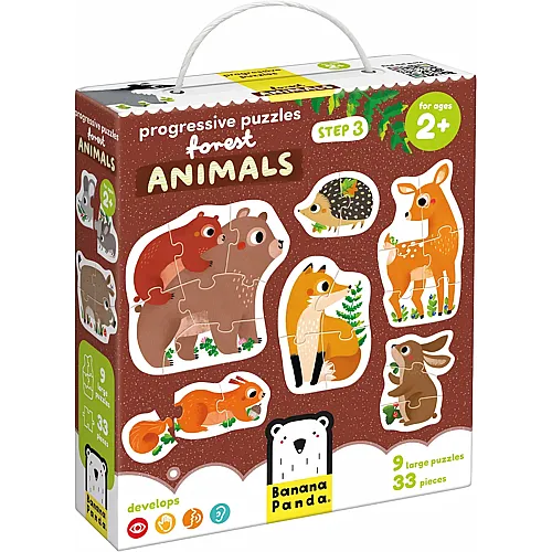 9in1 Waldtiere 33Teile