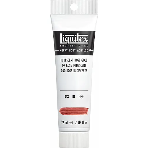 Liquitex Lqx Prof. Heavy Body Acrylfarbe 59ml Tube Irisierendes Roseg