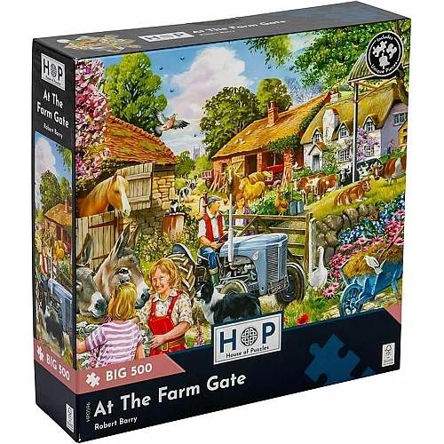 HOP - House of Puzzles At The Farm Gate - 500 Teile