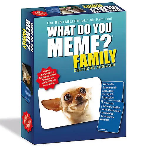 HUCH Spiele What Do You Meme - Familien Edition
