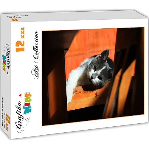 Grafika Puzzle Art Collection Grafika Kids Kitten - 12 Teile