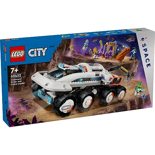 LEGO City Space Kommando-Rover mit Ladekran 60432