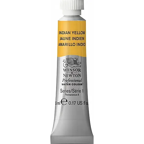 Winsor & Newton W&n Prof. Water Colour 5ml Tube Indischgelfb