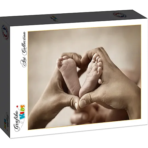 Grafika Puzzle Art Collection Konrad Bak Grafika Kids Baby Love - 12 Teile
