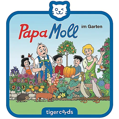 Tigermedia tigercard Papa Moll Im Garten (DE)