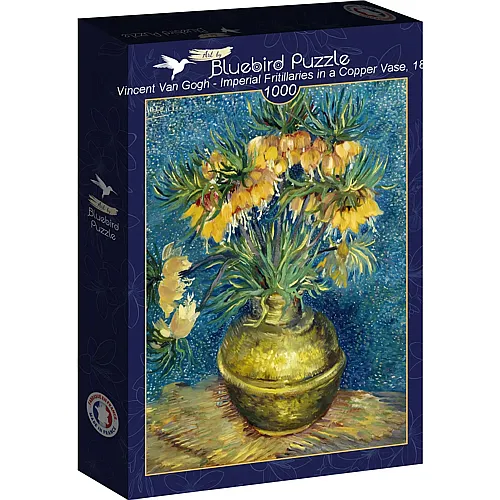Imperial Fritillaries in a Copper Vase, 1887 1000Teile