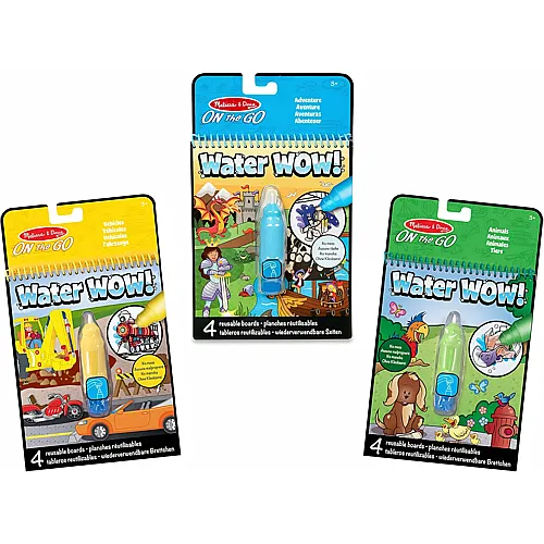 3er Pack Fahrzeuge, Tiere und Abenteuer