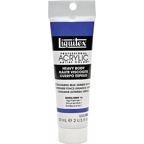 Liquitex Lqx Prof. Heavy Body Acrylfarbe 59ml Tube Ultramarinblau Gr�