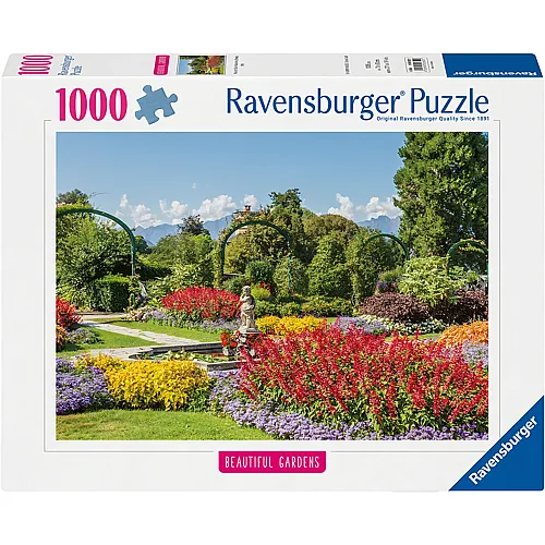 Ravensburger Puzzle Beautiful Gardens ark der Villa Pallavicino, Stresa, Italien (1000Teile)