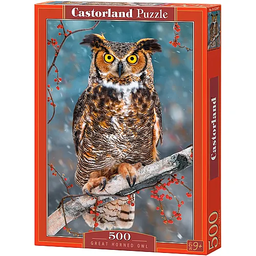 Castorland Puzzle Virginia-Uhu (500Teile)
