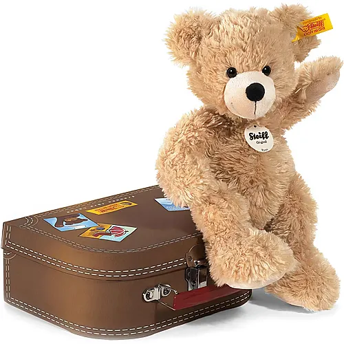 Fynn Teddybr im Koffer 28cm