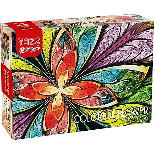 Yazz Puzzle Colorful Flower - 1000 Teile