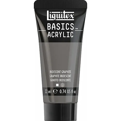 Liquitex Lqx Basics Acrylfarbe 22ml Tube Irisierendes Graphitgrau