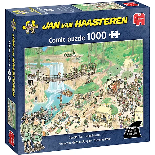 Dschungeltour 1000Teile